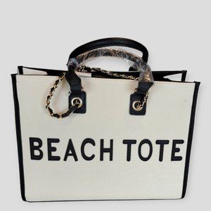 NWT Cee Klein New York Beach Tote Shoulder Bag